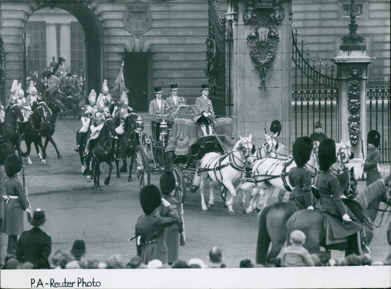 The State Opening of Parliament by George VI - Vintage Photograph