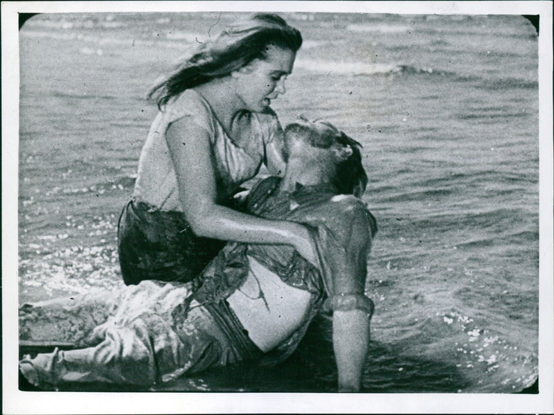 A still from the 1957 Russian film "Den 41:a" is seen in this photo taken by Keystone Pacs Agency Ltd. Copyright Lion Court, London, E.C.4. - Vintage Photograph
