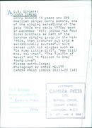 Donny Osmond, one of the singing sensations of the 1960s and 70s, celebrates 15 years in the music industry. - Vintage Photograph