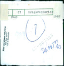 On November 13, 1943, Italian Prime Minister Benito Mussolini was dismissed from his post and replaced by Marshal Pietro Badoglio, who declared Italy's continued resistance in a proclamation broadcasted on the Rome Radio. - Vintage Photograph