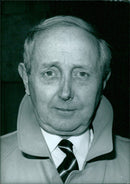 British character actor Keith Smith is pictured in an iconic scene from the 1989 British comedy series, The Voyage of Charles Darwin. - Vintage Photograph