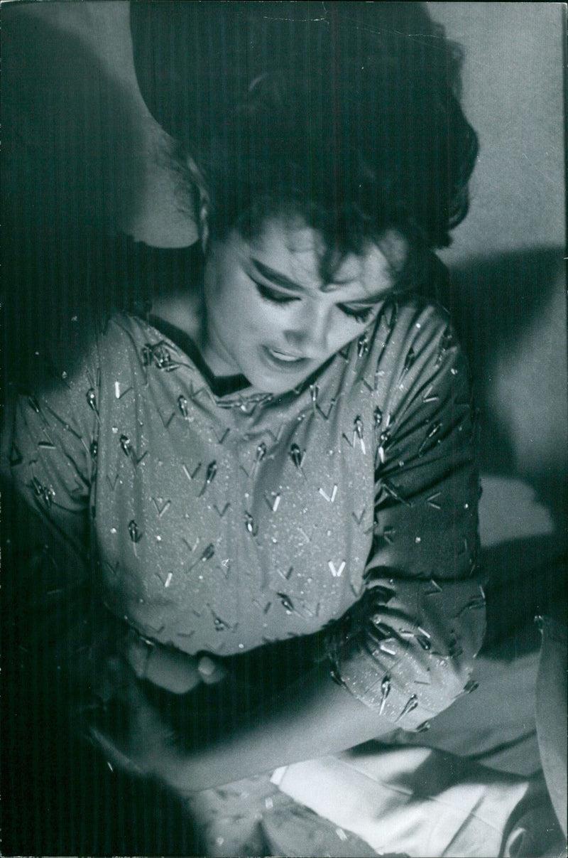 Local citizens gather to protest against the government's recent decision on environmental regulations in Pani Cilano Bann. - Vintage Photograph