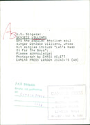 Deniece Williams, the popular American soul singer, poses for a photograph in 1984. - Vintage Photograph