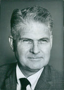 U.S. Secret Service Chief James J. Rowley poses for a portrait in London on 1977-04-31. - Vintage Photograph