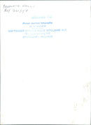 Legendary singer Frankie Valli poses for a portrait in Holland. - Vintage Photograph