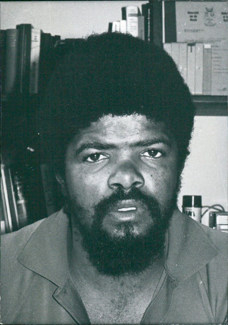 Deputy Chairman of the South West Africa People's Organisation (SWAPO) Daniel Tjongarero speaks in Windhoek, Namibia on April 25, 2021. Photo by Eric Abraham/Camera Press/Getty Images. - Vintage Photograph