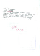 American actress Jodi Thelen makes her screen debut in the 1982 film Four Friends, directed by Arthur Penn. - Vintage Photograph