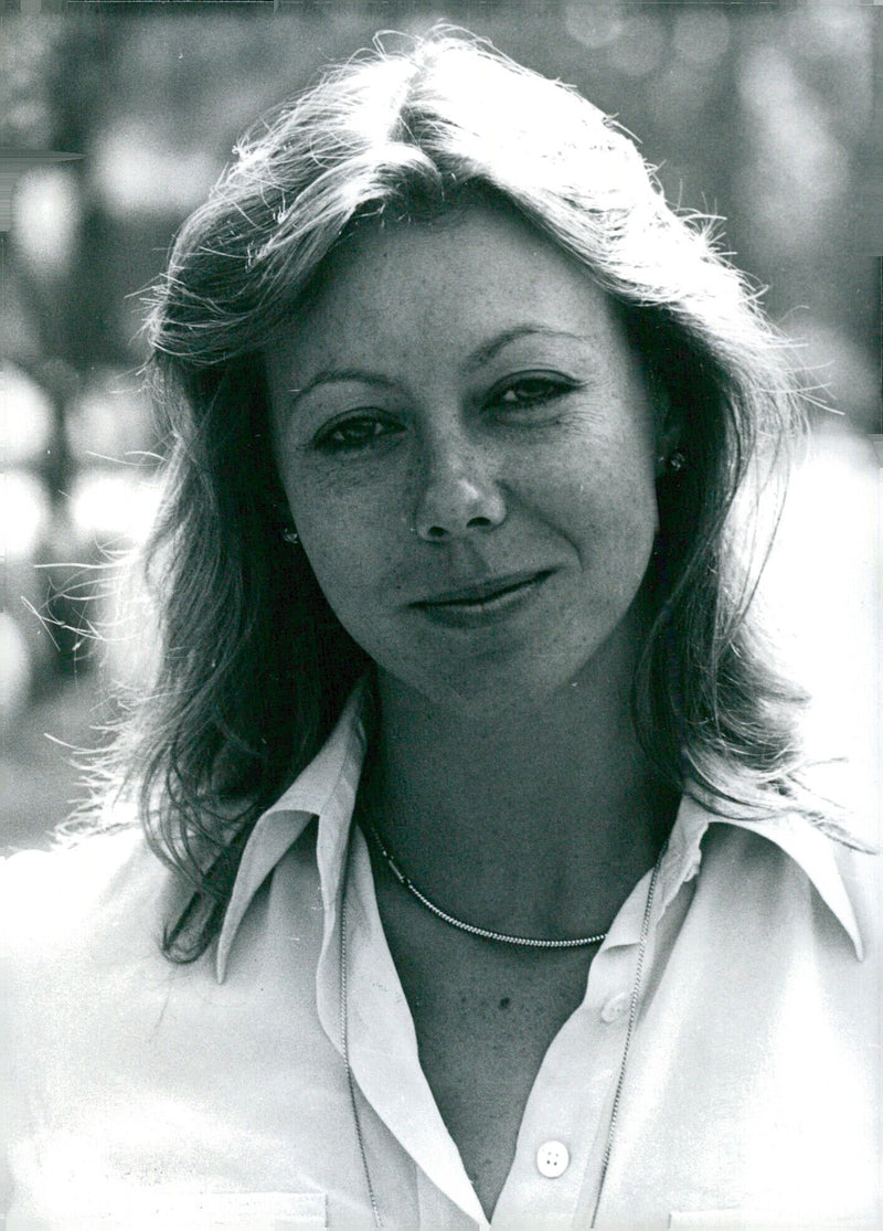 British actress Jenny Agutter poses for a portrait in 1978. - Vintage Photograph