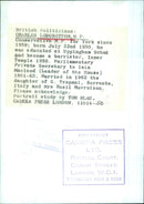 British Politician Charles Longbottom, M.P. poses for a portrait study in 1965. - Vintage Photograph