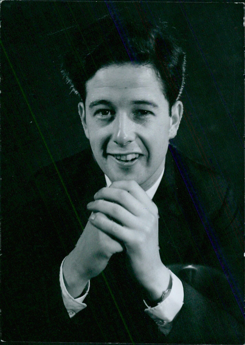 British Politician Thekes Patrick Wolrige-Gordon, M.P. for Aberdeen East since 1958, pictured in April 1962 following the announcement of his engagement. Photo by Tom Blau/Camera Press London. - Vintage Photograph