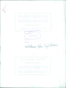 A woman in a hat and sailboat statuette stands in front of a picturesque view of the Sveavägen in Stockholm, Sweden. - Vintage Photograph