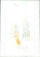 A man wearing a protective mask walks through the streets of Tokyo. - Vintage Photograph