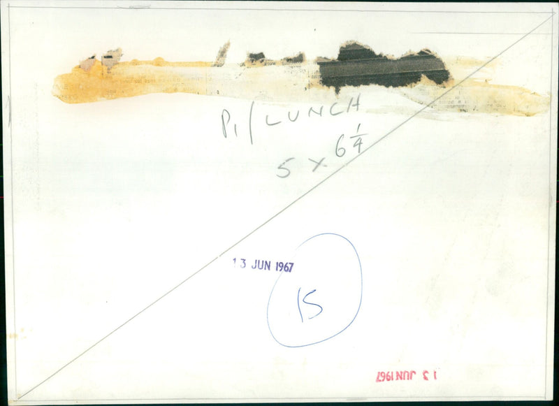 A group of people enjoying a lunch gathering in Tokyo, Japan. - Vintage Photograph