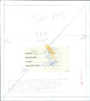 A model wearing the official Silver Jubilee emblem on a t-shirt and bomber jacket. - Vintage Photograph