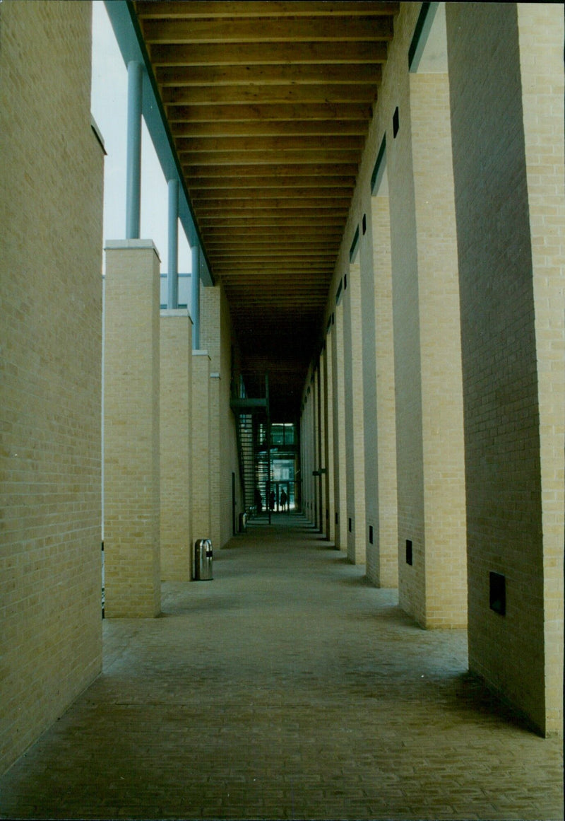 Oxford walk round at the SAID Business School - Vintage Photograph