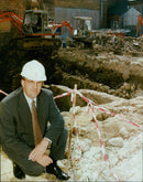 The BHS building at Queen Street in Oxford. - Vintage Photograph
