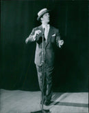 Frantie Daugher, a Muslim woman, illustrated in a copyrighted photo from January 22, 1955. - Vintage Photograph