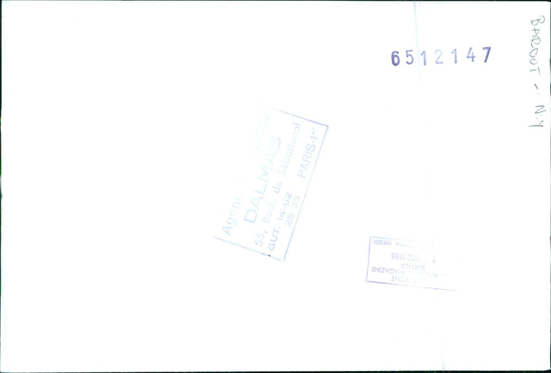 French actress Brigitte Bardot is pictured during the premiere of the 1965 film "Viva Maria!" in Paris, France. - Vintage Photograph