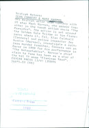 Oscar-winning actor Sean Connery joins Mark Harmon in the action movie "The Presidio", set around San Francisco's Golden Gate Bridge. - Vintage Photograph