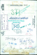 Poet Dan Andersson is pictured in Stockholm, Sweden on October 1961. - Vintage Photograph