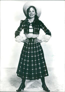 Leslie Caron in a scene from the 1958 movie "Gigi". - Vintage Photograph