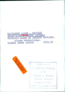 British television and screen actress Elizabeth Allen poses for a portrait study by photographer Anthony Buckley. - Vintage Photograph