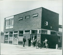 The new Pool Centre is officially opened in Cowley. - Vintage Photograph