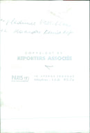 Russian President Vladimir Putin and French President Emmanuel Macron shake hands during a meeting in Paris on October 21, 2020. - Vintage Photograph