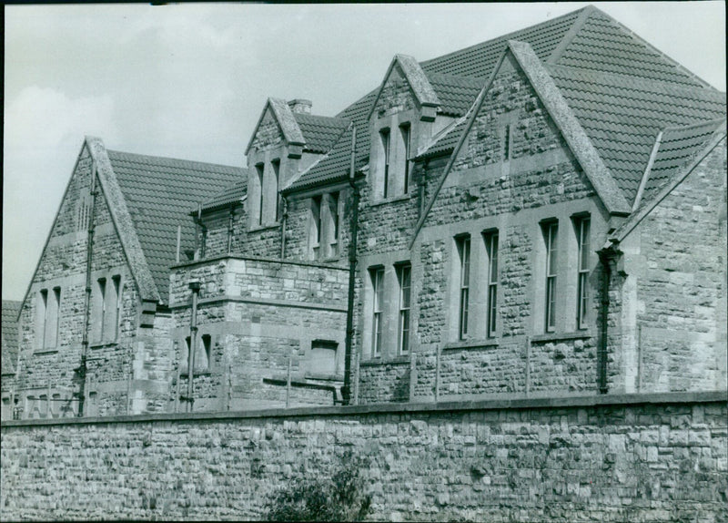 Oxford Army Barracks buildings to be demolished. - Vintage Photograph