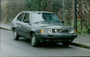 Abandoned Volvo car in St Peter's Rd, Wolvercote. - Vintage Photograph
