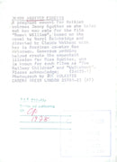 British actress Jenny Agutter anticipates her new role in the film "Sweet William" as she is joined by American co-star Sam Waterson and generous padding to create the expectant illusion. - Vintage Photograph