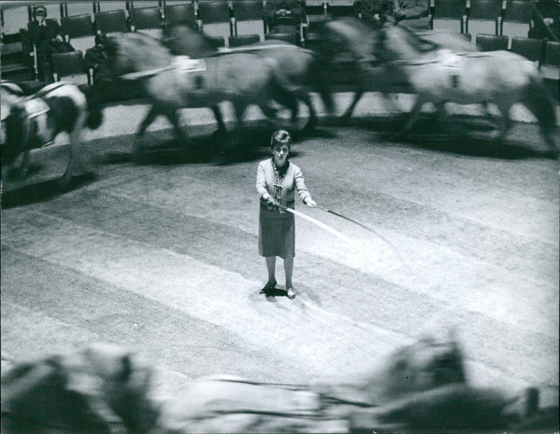 Students attend an outdoor lesson in Paris, France, on June 5, 2021. - Vintage Photograph