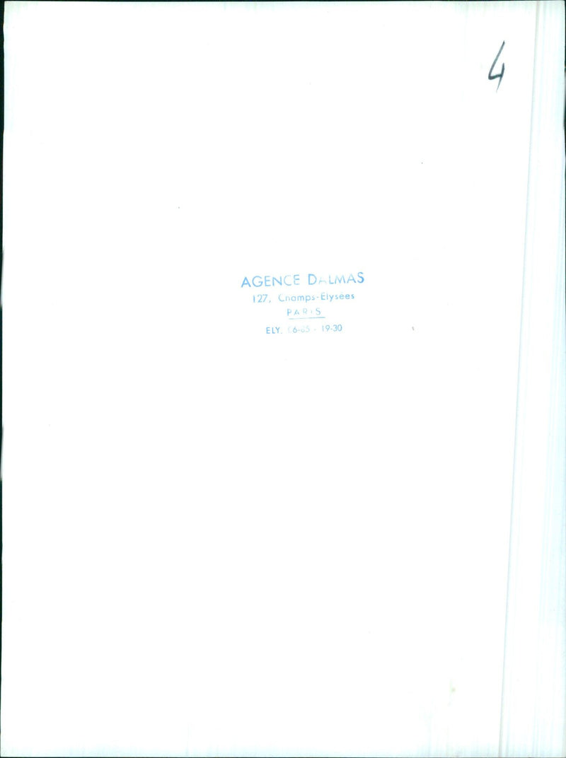 People gather on the Champs-Elysées in Paris, France on 19-30 4 to enjoy the sights and sounds of the iconic avenue. - Vintage Photograph