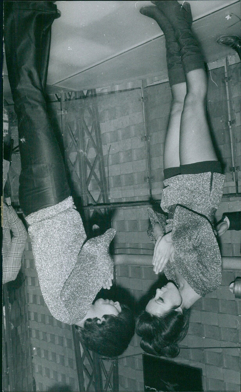 A woman celebrates with traditional Taiwanese snacks, known as "original flavor" OCIES RS. - Vintage Photograph