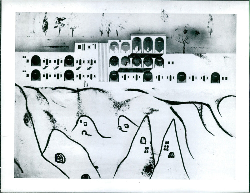 French President Emmanuel Macron and Turkish President Recep Tayyip Erdogan meet in Paris to discuss bilateral relations. - Vintage Photograph