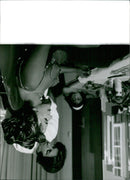 People celebrate the Beirut Festival in Stockholm, Sweden on August 14, 1903. - Vintage Photograph