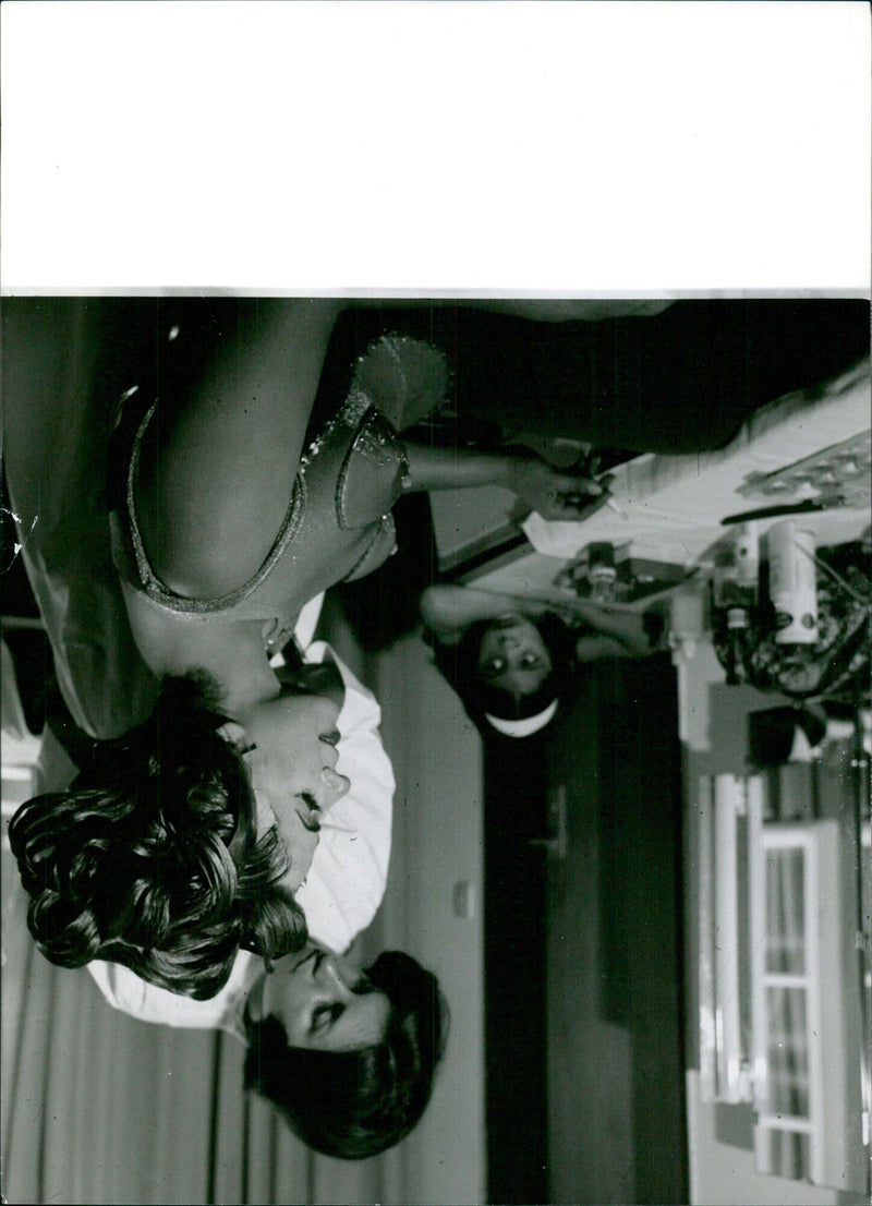 People celebrate the Beirut Festival in Stockholm, Sweden on August 14, 1903. - Vintage Photograph