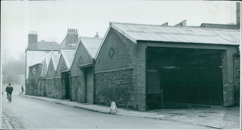 Reopening of the Oxfordshire County Police Air Division in Oxford. - Vintage Photograph