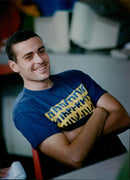 Members of the Discover Project gather to celebrate the completion of their poetry book. - Vintage Photograph