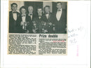 Acting Pilot Officer Mike Beeston receives two awards at a University Air Squadron dinner. - Vintage Photograph