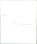 An aerial view of Keble College Library ceiling in Oxford, England. - Vintage Photograph