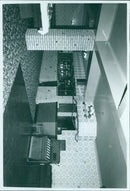 A jazz musician plays at a pub on a Friday night. - Vintage Photograph