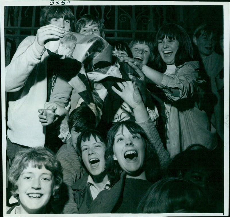 Students enjoy a school dance at OU in June 1964. - Vintage Photograph