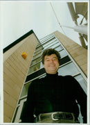 Prof. Peter Gibbins of Oxford Science Park in Oxford, England. - Vintage Photograph