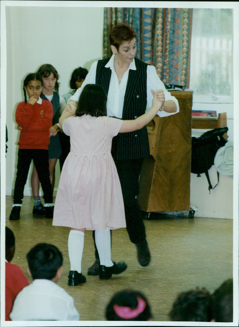 Students from St. Christopher's First School learn to dance and receive awards. - Vintage Photograph