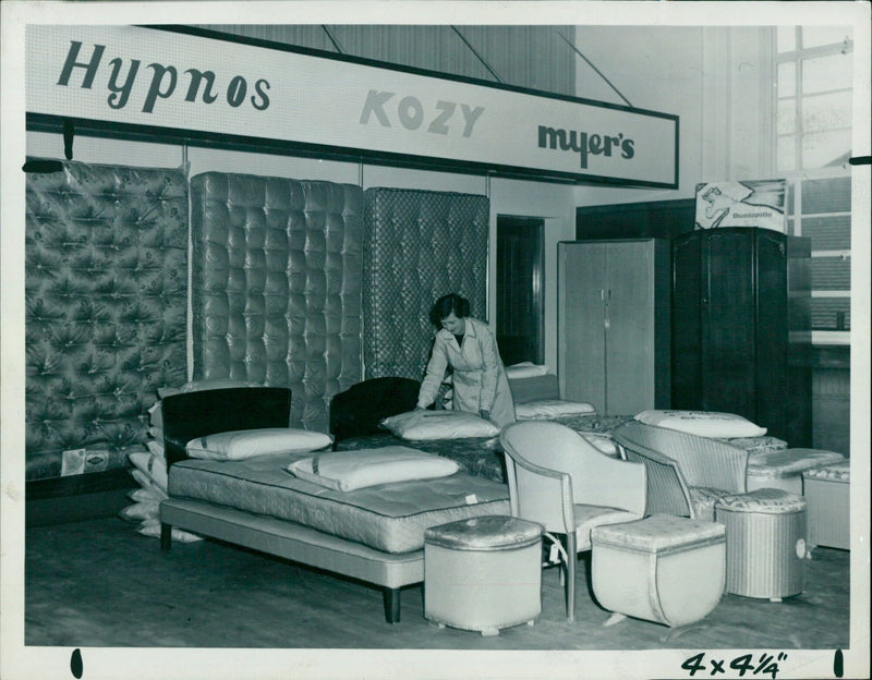 A view of the newly-released Hypnos KOZY myer's Dunlopilio 4x4/4 at a Coop special event. - Vintage Photograph