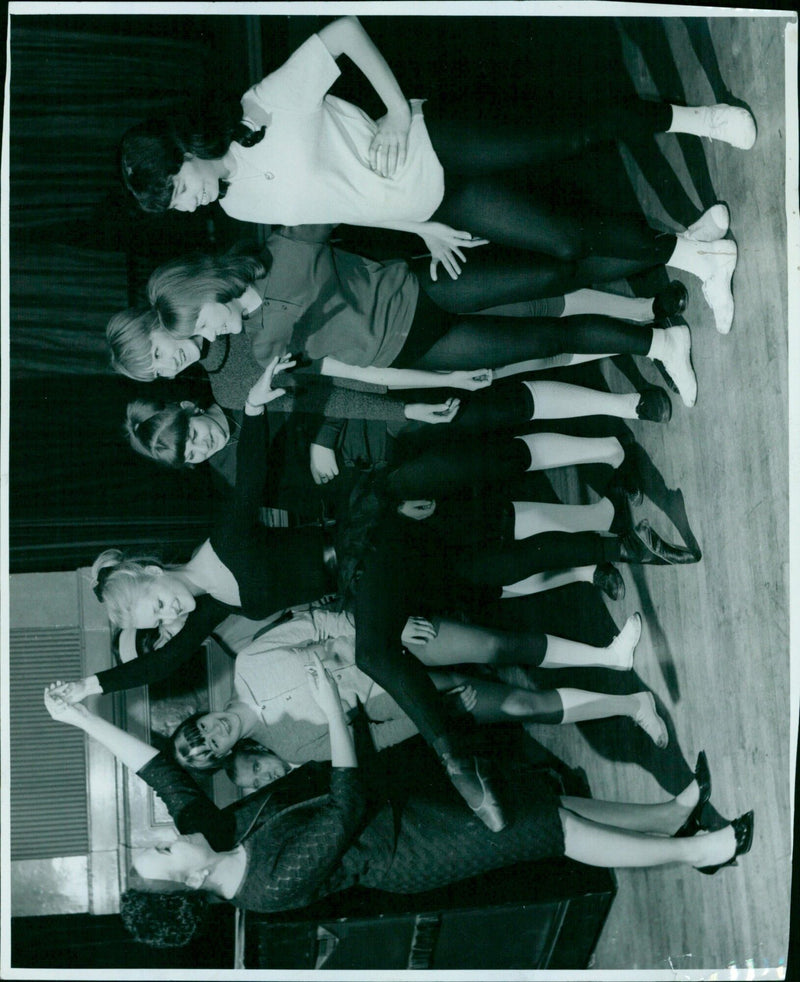 A ballet performance in Oxford, England. - Vintage Photograph