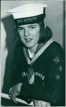 Sea Scouts take part in a sailing expedition. - Vintage Photograph