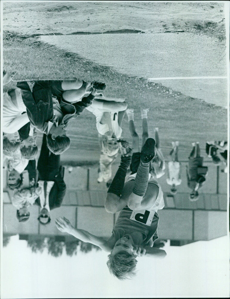 A paper exposure reveals an image of a landscape with trees and sky. - Vintage Photograph