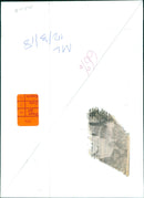 An aerial view of the Angung River in Malaysia. - Vintage Photograph